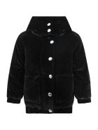 Sonia Rykiel Black Jacket For Girl With Logo Sonia Rykiel Black Jacket For Girl With Logo - Black