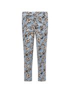 Simonetta Light Blue Pants For Girl Simonetta Light Blue Pants For Girl - Light Blue