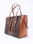 Michael Kors Collection Md Mf Tz Tote Voyager Michael Kors Collection Md Mf Tz Tote Voyager - Brown Acorn