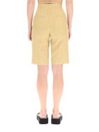 Jacquemus Le Short Gardian Linen Shorts Jacquemus Le Short Gardian Linen Shorts - YELLOW BROWN (Yellow)