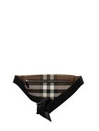 Burberry Cason - Check E-canvas Bum Bag Burberry Cason - Check E-canvas Bum Bag - Dark Birch Brown