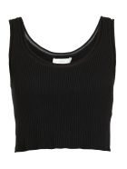 3.1 Phillip Lim Merino Wool Cropped Top 3.1 Phillip Lim Merino Wool Cropped Top - BLACK