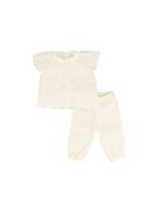 Chloé Shirt And Trouser Suit Chloé Shirt And Trouser Suit - White