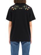 Burberry Carrick Flowers T-shirt Burberry Carrick Flowers T-shirt - BLACK