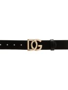 Dolce & Gabbana Millenials Logo Belt Dolce & Gabbana Millenials Logo Belt - Nero