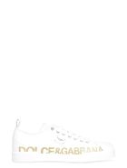 Dolce & Gabbana Portofino Leather Sneakers Dolce & Gabbana Portofino Leather Sneakers - White