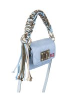 Pale Blue Mini Tote Bag RED Valentino Pale Blue Mini Tote Bag - Sky