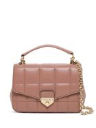MICHAEL Michael Kors Soho Small Crossbody Bag In Quilted Leather MICHAEL Michael Kors Soho Small Crossbody Bag In Quilted Leather - Beige