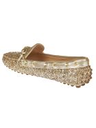 Car Shoe Glittery Loafers Car Shoe Glittery Loafers - Gold