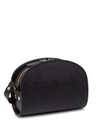 A.P.C. Sac Demi Lune Leather Crossbody Bag A.P.C. Sac Demi Lune Leather Crossbody Bag - Black