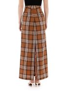 A.W.A.K.E. Mode Checkered Pant Skirt A.W.A.K.E. Mode Checkered Pant Skirt - BROWN BEIGE WHITE CHECK (Brown)