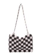 Paco Rabanne '1969' Plexi Shoulder Bags Paco Rabanne '1969' Plexi Shoulder Bags - Black White