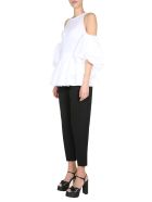 Alexander McQueen Boat Neck T-shirt Alexander McQueen Boat Neck T-shirt - BIANCO