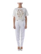 Philosophy di Lorenzo Serafini Pants Philosophy di Lorenzo Serafini Pants - Bianco