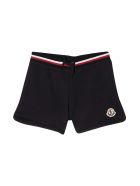 Moncler Black Shorts Moncler Black Shorts - Unica