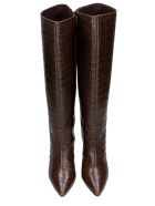 Kurt Geiger High Heels Boots In Brown Leather Kurt Geiger High Heels Boots In Brown Leather - brown