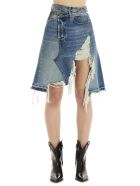 R13 Skirt R13 Skirt - Light blue
