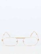 Cartier Eyewear CT0115O Eyewear Cartier Eyewear CT0115O Eyewear - Gold Gold Transparent