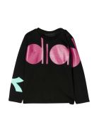 Diadora Black T-shirt Diadora Black T-shirt - Nero