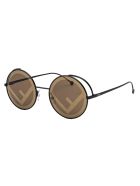 Ff 0343/s Sunglasses Fendi Ff 0343/s Sunglasses - 807EB BLACK