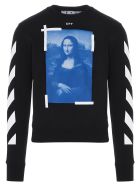 Off-white 'blue Monalisa' Sweatshirt Off-White 'blue Monalisa' Sweatshirt - Black