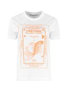 Stella McCartney Fish Fortune Telling Cotton T-shirt Stella McCartney Fish Fortune Telling Cotton T-shirt - White