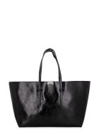 Off-White Leather Tote Off-White Leather Tote - black