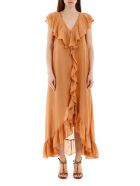 Mes Demoiselles Cumbre Ruffled Dress Mes Demoiselles Cumbre Ruffled Dress - NUDE (Beige)