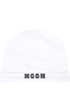 MSGM White Set For Babykids With Logo MSGM White Set For Babykids With Logo - Bianco