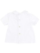 De Cavana Baby T-shirt With Collar De Cavana Baby T-shirt With Collar - White