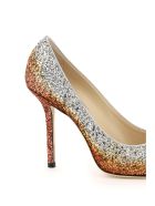 Jimmy Choo Love 100 Pumps Glitter Dynamic Jimmy Choo Love 100 Pumps Glitter Dynamic - COPPER SILVER (Silver)