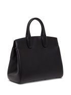 Salvatore Ferragamo The Studio Handbag In Black Leather Salvatore Ferragamo The Studio Handbag In Black Leather - Black