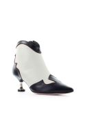 Roberto Festa Black Cream Dehler Ankle Boot Roberto Festa Black Cream Dehler Ankle Boot - Nero/Bianco