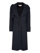 Marni Double-breasted Wool Trench Coat Marni Double-breasted Wool Trench Coat - blue