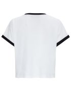 Balmain T-shirt With Logo Balmain T-shirt With Logo - White/black