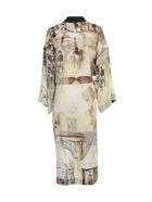 Erika Cavallini Dunia Printed Kimono Erika Cavallini Dunia Printed Kimono - Stc V Venice Caff Printing