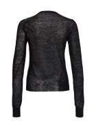 Jil Sander Wool Fitted Black Sweater Jil Sander Wool Fitted Black Sweater - Black