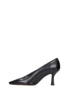 Fabio Rusconi Pumps In Black Leather Fabio Rusconi Pumps In Black Leather - black