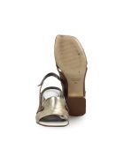 Ixos Gold Dove-grey Heeled Sandal IXOS Gold Dove-grey Heeled Sandal - Oro / Tortora / Latte (Multicolor)