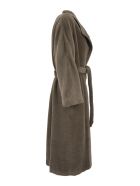 Agnona Coat Taupe Agnona Coat Taupe - Brown