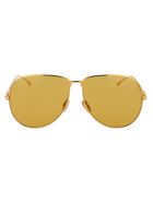 Ff 0437/s Sunglasses Fendi Ff 0437/s Sunglasses - 00170 YELLOW GOLD