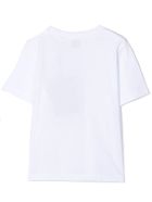 Burberry White Cotton T-shirt Burberry White Cotton T-shirt - Bianco