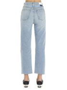 Re/done 'stove Pipe Destroyed' Jeans RE/DONE 'stove Pipe Destroyed' Jeans - Light blue