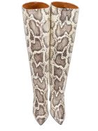 Paris Texas High Heels Boots In Animalier Leather Paris Texas High Heels Boots In Animalier Leather - Animalier