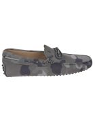 Tod's Logo Stamped Lace-up Loafers Tod's Logo Stamped Lace-up Loafers - Salvia