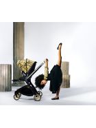 Young Versace Stroller With Baroque Print Young Versace Stroller With Baroque Print - Nero/oro