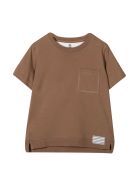 Brunello Cucinelli Cocoa T-shirt Teen Brunello Cucinelli Cocoa T-shirt Teen - Cacao