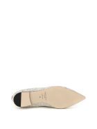 Jimmy Choo Gala Glitter Ballet Flats Jimmy Choo Gala Glitter Ballet Flats - MOON SAND (White)