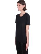 Acne Studios T-shirt In Black Cotton Acne Studios T-shirt In Black Cotton - black