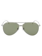 Du0005s Sunglasses Dunhill Du0005s Sunglasses - 004 SILVER SILVER GREEN